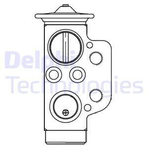 Датчик тиску холодоагену VW Multivan/Transporter "03>> Delphi CB1022V