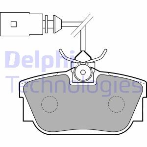 VW гальмівні колодки задн.T4 Delphi LP1733