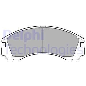 Гальмівні колодки, дискові Delphi LP871