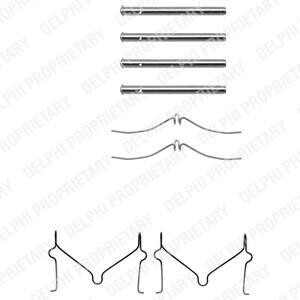 Комплект монтажний колодок Delphi LX0143