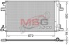 Радіатор кондиціонера 1.4MPI 16V, 1.6MPI 16V, 1.4MPI Turbo 16V, 1.7CDTI 16V, 2.0CDTI 16V OPEL Insignia 08-16, Astra J 10-15, Zafira C 11-19, Cascada 13-19; CHEVROLET Cruze 09-17, Orlando 10-18 DENSO DCN20002 (фото 1)