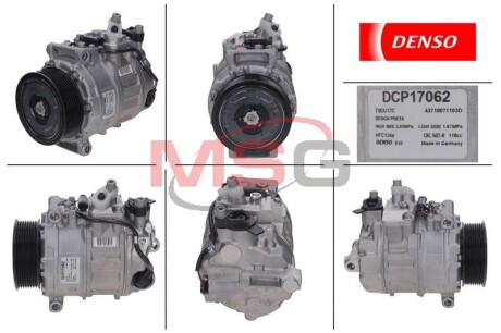 Компрессор кондиционера DENSO DCP17062