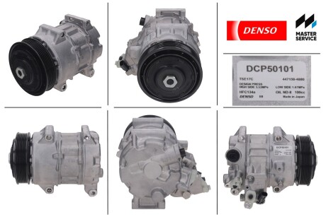 Компресор кондиціонера новий TOYOTA Camry 11-18; LEXUS ES 12-18 DENSO DCP50101