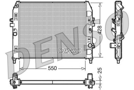 Радіатор DENSO DRM44008