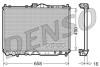 Радіатор охолоджування DENSO DRM45011 (фото 1)