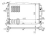 Радіатор охолодження двигуна ZAFIRA B 1.9CDTi 05- DEPO 037-017-0088-B (фото 1)