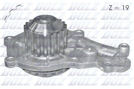 Помпа CITROEN/DS/FIAT/SUZUKI/VOLVO Berlingo/DS3/Scudo/SX4 S-Cross/S80 "1,4-1,6 "01>> DOLZ C129