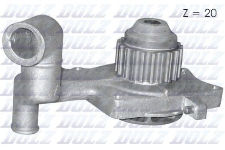 Помпа FORD Escort/Escort 55/Escort-Express 55/Fiesta/Orion "1,3-1,6 "80-96 DOLZ F107