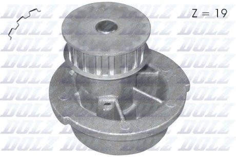 Помпа BEDFORD/OPEL/VAUXHALL Astra Van/Kadett/Astra "1,3 "74-93 DOLZ O105