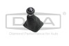 Ручка КПП з пильником чорний 6 ступ VW Sharan (11-), Tiguan (08-)/Seat Alhambra (10-) DPA 77111635102 (фото 1)