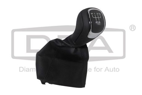 Ручка КПП з пильником чорний 5 ступ Skoda Octavia (09-13),Yeti (10-13) DPA 77111642302