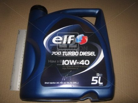 Масло моторне 10W40 EVOL 700 TurboDiesel (5л) ELF 201553