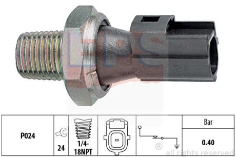 FORD датчик тиску мастила Focus 98-,Fiesta,Mondeo II,III,Transit,Citroen Jumper,Mazda,Peugeot EPS 1.800.145