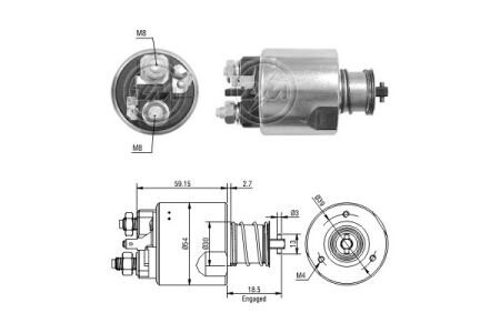 Втягуюче реле ERA ZM3491