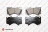 TOYOTA гальмівні колодки передн.Land Cruiser 4.7/4.5d 08- EUROREPAR 1667814680 (фото 1)