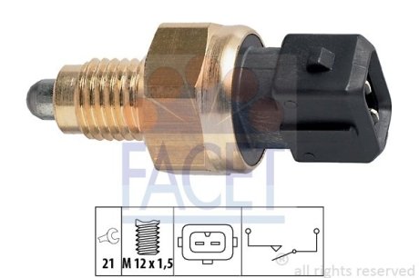 Датчик заднего хода BMW 3(E36) 90-/5(E39) 97- (7.6131) FACET 76131