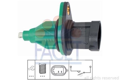 Датчик заднього ходу Master/Movano 98-/Laguna 01- FACET 7.6151