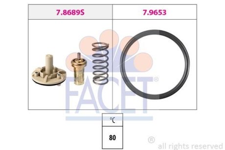 Термостат VW Eos 1.4 tsi (08-15) (7.8689) FACET 78689