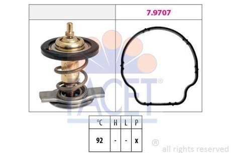 Термостат Mercedes Benz W164/W166/W212/W213/W639 OM 642 FACET 7.8929