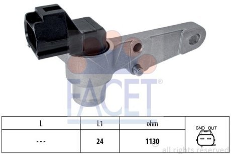 Датчик обертів коленвала Toyota Camry 2.2 (sxv20_) (96-01) (9.0264) FACET 90264