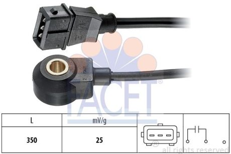 Датчик детонации VW Transporter iv 2.5 (96-03) (9.3016) FACET 93016