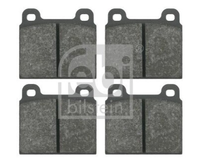 FEBI VW гальмівні колодки передні T2,T3 1.6 7 FEBI BILSTEIN 16300 (фото 1)