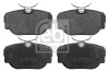 FEBI LANDROVER гальмівні колодки дискові Freelander 97-00 FEBI BILSTEIN 16355 (фото 1)