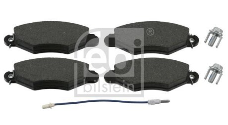 FEBI RENAULT гальмівні колодки передн. Kangoo, Nissan Kubistar 97- FEBI BILSTEIN 16441