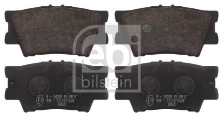 FEBI гальмівні колодки задн. TOYOTA Rav 4 05- FEBI BILSTEIN 16651