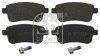 FEBI гальмівні колодки задн. RENAULT Fluence 10-, Megane III,Scenic 09- FEBI BILSTEIN 16784 (фото 1)