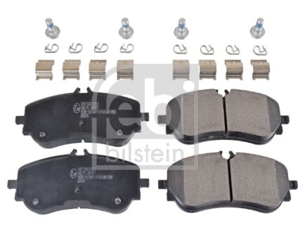 FEBI гальмівні колодки передн. AMAROK 10-, CRAFTER 2.0 TDI 16- FEBI BILSTEIN 16985