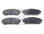 FEBI SUBARU гальмівні колодки задн.Forester 02- FEBI BILSTEIN 170666 (фото 1)