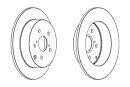 Brake disk FERODO DDF1419C