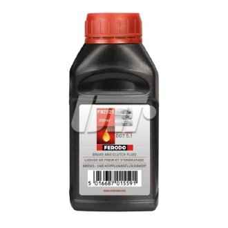 Гальмівна рідина (DOT 5.1), 0.25л FERODO FBZ025