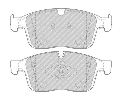 Колодки гальмівні дискові FERODO FDB4943