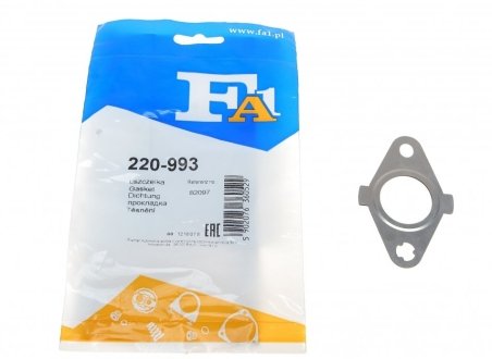 Прокладка клапана EGR FA1 Fischer Automotive One (FA1) 220-993