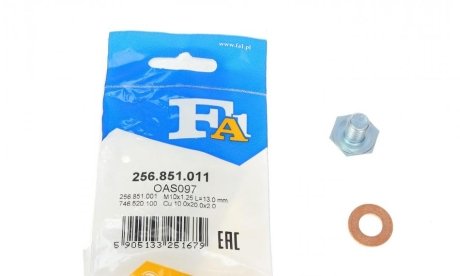 Пробка піддону + ущільнювач FA1 Fischer Automotive One (FA1) 256.851.011