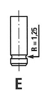 Клапан випускний FORD/PEUGEOT 4019/BMCR EX FRECCIA R4019/BMCR