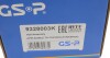 Маточина колеса з інтегрованим підшипником GSP 9328003K (фото 7)