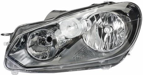 VW Фара Основна (ліва) GOLF 1.2-2.0 08- HELLA 1EG 009 901-211