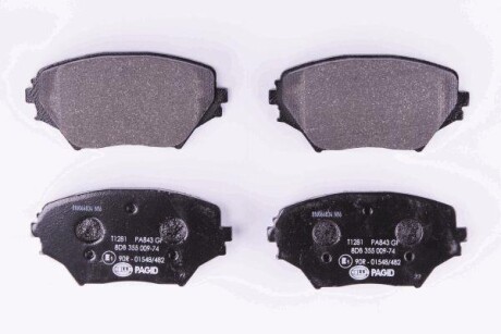TOYOTA гальмівні колодки передние Rav 4 II 00- HELLA 8DB 355 009-741