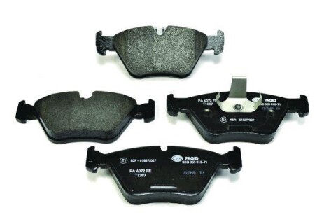 BMW Гальмівні колодки передн. 5 (E39) HELLA 8DB 355 010-711