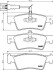 Гальмівні колодки зад. T5 03- (ATE)(диски 333x32.5mm) HELLA 8DB355013-841 (фото 2)