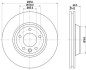 Гальмівний диск перед Audi Q7 Пр HELLA 8DD355109-761 (фото 1)