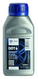 Гальмівна рідина DOT4 (0,25L) HELLA 8DF355360-001