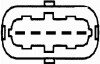 HYUNDAI Витратомір повітря Elantra, Santa Fe, Trajet, Kia Carens 2.0CRDi 01- HELLA 8ET 009 142-511 (фото 2)
