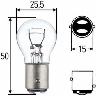 P21/5W 24V21/5W Автолампа двониткова EXPERT LONGER LIFETIME HELLA 8GD 002 078-011