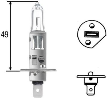 H1 Long Life 12V 55W автолампа P14,5s (LONG LIFE UP TO 3x LONGER LIFETIME) HELLA 8GH 002 089-351