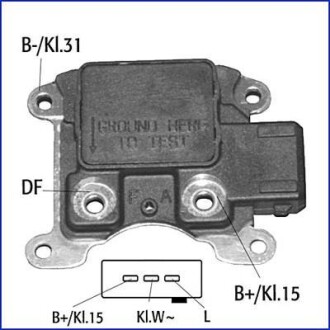 HUCO FORD Регулятор напряжения Mondeo HITACHI 130040 (фото 1)