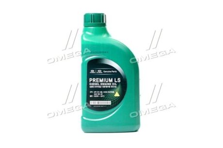 Олива моторна Hyundai/Kia Premium LS Diesel 5W-30, 1л HYUNDAI / KIA Hyundai/Kia/Mobis 0520000111